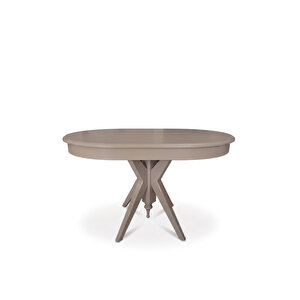 Vintera Açılır Oval Ahşap Mutfak Masası 80x120 80x120 cm