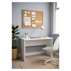 Modern Çalışma Masası 120x60 Cm | Mdf Ofis & Ders Masası | Ergonomik 75 Cm Yükseklik