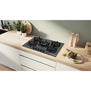 Pnq7b9p31o Antrasit Gri Ankastre Ocak 75cm