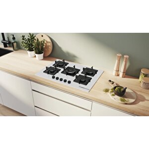 Pnq7b2p31o Beyaz Gazlı Ocak 75 Cm
