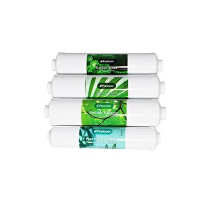 Su Arıtma Cihazı 4'lü Inline Filtre Seti