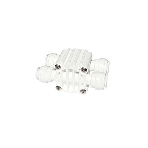 Su Arıtma Cihazlarında Kullanılan 4 Girişli Shut Off Valf 3/8 Inch