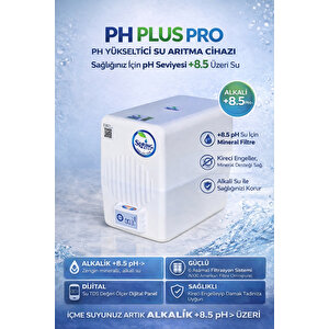 Ph Plus Pro 12 Litre Tanklı Pompalı Alkali Su Arıtma Cihazı