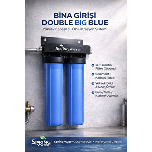 Bina Girişi Double Big Blue Su Arıtma Cihazı