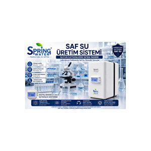 Sw Saf Su Üretim Cihazı - Suyun İletkenliğini Sıfıra İndirir