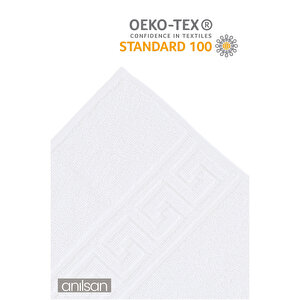 8'li Karışık Greek El Havlusu - 50x90 Cm, 225 Gr, %100 Pamuk, Spa Ve Otel Havlusu
