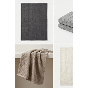 12'li İsba El Havlusu - 50x80 Cm, 170 Gr, %100 Pamuk, Spa Ve Otel Havlusu