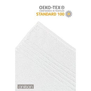 4'lü Çizgili El Havlusu - 50x90 Cm, 180 Gr, %100 Pamuk, Spa Ve Otel Havlusu
