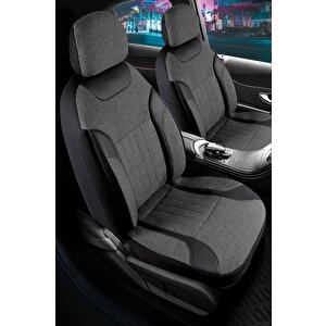 Renault R9 Fairway Keten Oto Koltuk Kılıfı Ön Arka Set Füme Edition Serisi