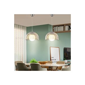 Luxury Krom Tekli Avize