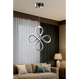 Yonca Modeli 2025 Collection Krom Kaplama Salon Mutfak Banyo Yatak Çocuk Odası Modern Led Avize Krom
