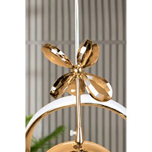 Clasy Model Gold Kaplama 3 Renk Metal Salon Mutfak Oturma Yatak Odası Modern Led Sarkıt Avize Gold