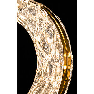 Medusa Model Gold Kaplama 3 Renk Metal Salon Mutfak Oturma Yatak Odası Modern Led Sarkıt Avize