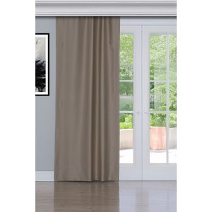 Blackout Fon Perde Nohut Rengi Karartma Özellikli 125x260 cm