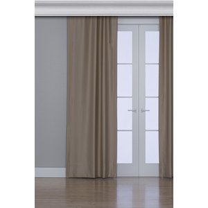Blackout Fon Perde Nohut Rengi Karartma Özellikli 125x260 cm