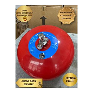 6 Kg Sprinkerli Abc Tozlu Otomatik Yangın Söndürme Tüpü