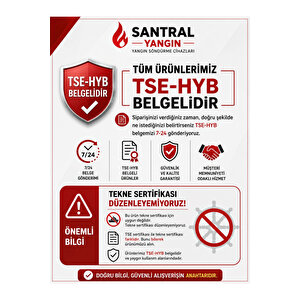 12 Kg Köpüklü Yangın Söndürme Cihazı 4 Yıl Garantili Duvara Askı Aparatı Ve Fosforlu Levhası Dahil
