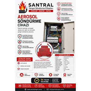 Pano İçi Otomatik Yangın Söndürme Aerosol Cihazı