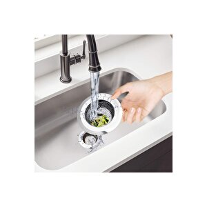 Büyük Boy Paslanmaz Çelik Lavabo Süzgeci 11,5 Cm Mit1356