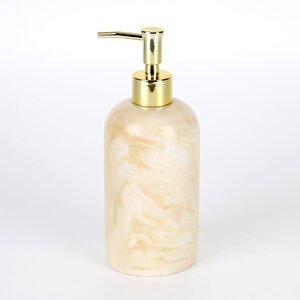 Marble Sıvı Sabunluk Ekru