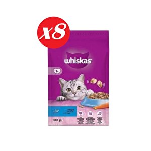Ton Balıklı Ve Sebzeli Yetiş. Kedi M.300 Gr Set 8'li 8 Adet