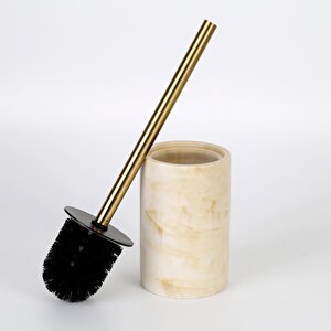 Marble Tuvalet Fırçası Ekru