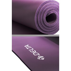 Konfor Zemin 15 Mm Taşıma Askılı Pilates Minderi Yoga Matı Mor