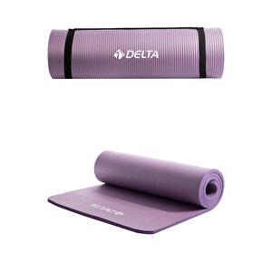 Konfor Zemin 15 Mm Taşıma Askılı Pilates Minderi Yoga Matı Lila