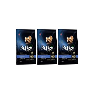 Plus Küçük Mini Irk Somonlu Yetişkin Köpek Maması 3 Kg 3 Adet 3 Adet