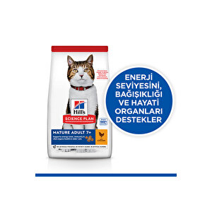 Scıence Plan Mature Adult 7+ Tavuklu Yaşlı Kedi Maması 1, 5 Kg