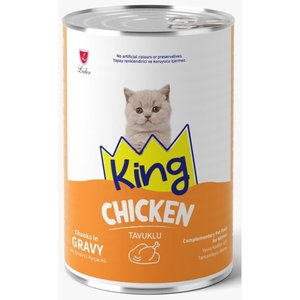 Et Parçacıklı Tavuklu Yavru Kedi Konserve 400 Gr X 20 Adet.