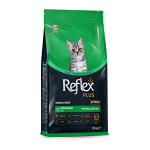 Plus Hipoalerjenik Tavuklu Yavru Kedi Maması 1, 5 Kg