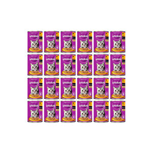 Tavuklu Konserve Kedi Maması 400 Gr 24x