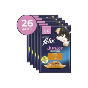 Tavuklu Yavru Kedi Yaş Maması 85 Gr X 26 Adet
