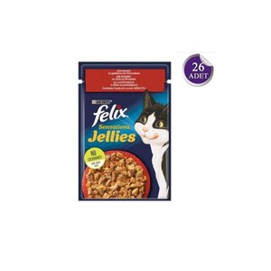 Sensations Sığır Etli Domatesli Yaş Kedi Maması 85 G - 26 Adet