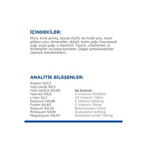 Scıence Plan Tavuklu Kısırlaştırılmış +7 Yaşlı Kedi Maması 1, 5 Kg