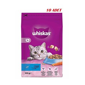 Ton Balıklı Ve Sebzeli Yetişkin Kedi Maması 300 Gr X 10 Adet