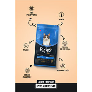 Plus Somonlu Yetişkin Kedi Maması 15 Kg