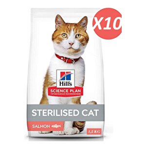 Hills S.p.somonlu Kısırlaştırılmış Yetişkin Kedi Maması 15 Kg