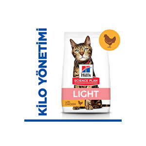 Scıence Plan Chicken Tavuklu Düşük Kalorili Light Kedi Maması 3 Kg