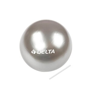 25 Cm Dura-strong Mini Pilates Topu Denge Egzersiz Topu Gümüş