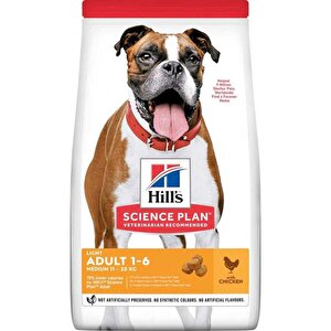 Hills Light Orta Irk Tavuklu Diyet Köpek Maması 2.5 Kg