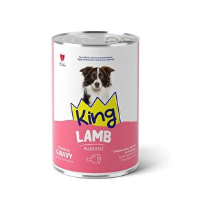 Sos İçerisinde Et Parçacıklı Kuzu Etli Köpek Konservesi 400 Gr X 20 Adet 20 Adet