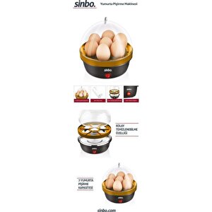 Seb-5806 Yumurta Pişirme Makinesi X 12 Adet