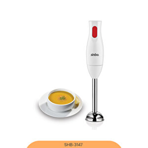Shb-3147 El Blender Seti Beyaz X 12 Adet