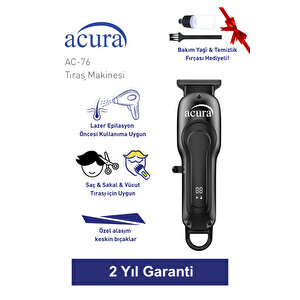 Ac-76 Lazer Epilasyon Öncesi Tüm Vücut Tıraş Makinesi