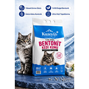 Bentonit Kedi Kumu Marsilya Sabunu 20 Lt