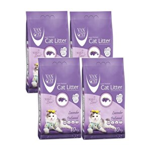 Lavanta Kokulu Ince Taneli Kedi Kumu 10 Kg 4 Adet 4 Adet