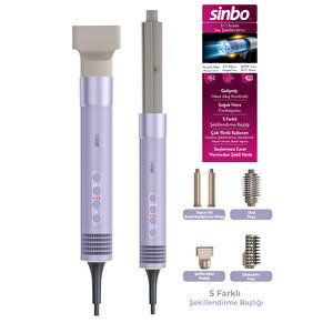 Shd-1760 5in1 Saç Şekillendirici 16000w Turbo Bldc Motor 110000 Rpm Negatif İyon