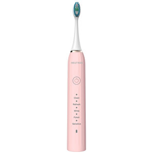 Ntl-tb-01ep Şarjlı Sonik Diş Fırçası, Şarjlı Pembe Diş Fırçası Pembe